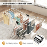 Tangkula Clothes Drying Rack Foldable for Indoor Outdoor