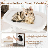 Tangkula Cat Tree with Litter Box Enclosure | Industrial Hidden Litter Box with Cat Tower