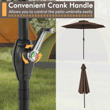 Tangkula 8.5 FT Outdoor Patio Umbrella