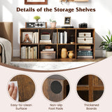 Tangkula 8-Cube Bookcase