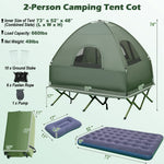 2-Person Outdoor Foldable Camping Tent - Tangkula