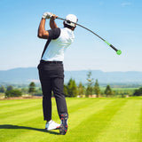 Tangkula Golf Swing Trainer 47"/40"/31.5" Warm-Up Golf Practice Training Aid with Weighted Head for Grip