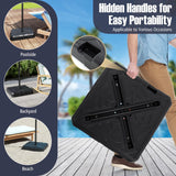 Tangkula Cantilever Umbrella Base for Outdoor Patio