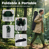 Tangkula 2 Person Camping Chair with Padded Seat