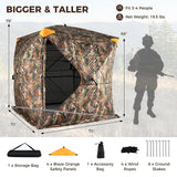 Tangkula 270° See Through Hunting Blind