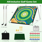 Tangkula Golf Chipping Game Set with Carry Bag