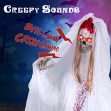 Tangkula Halloween Animatronic Skeleton Bride / Groom