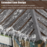 Tangkula 12x16 FT Hardtop Gazebo