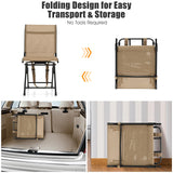 Tangkula 360-degree Swivel Blind Chair, Foldable Free Rotation Hunting Chair, Chair for Camping, Hunting, Fishing
