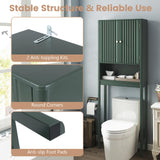 Tangkula Over The Toilet Storage Cabinet Above Toilet Bathroom Organizer