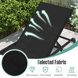 Tangkula Lounge Chair Outdoor Set of 2