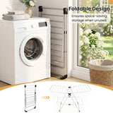 Tangkula Clothes Drying Rack Foldable for Indoor Outdoor