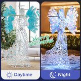 Tangkula 5.2 FT Christmas Lighted Iridescent Angel