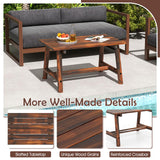 Tangkula Outdoor Coffee Table