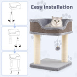 Tangkula Small Cat Tree for Indoor Cats for Play Rest