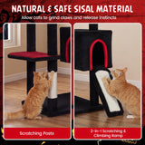 Tangkula 75" Gothic Cat Tree Halloween Cat Tower