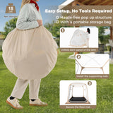 Tangkula All Weather Sports Tent for 2-4 People