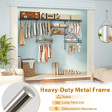 Tangkula 4 to 8 FT Custom Closet System