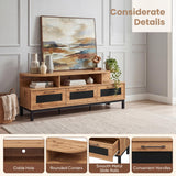 Tangkula TV Stand for TVs up to 75 Inch for Living Room