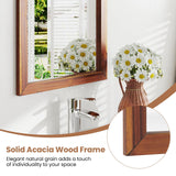 Tangkula Arched Wall Mirror