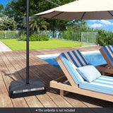 Tangkula Cantilever Umbrella Base for Outdoor Patio