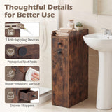Tangkula Slim Bathroom Storage Cabinet