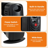 Tangkula Oil Filled Radiator Heater | 700W Portable Space Heater Radiator
