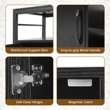Tangkula Industrial TV Stand for TVs up to 65”