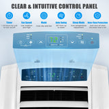 12000 BTU Portable Air Conditioner, with Dual Hose, Remote Control