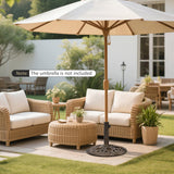 Tangkula 22 lbs Heavy Duty Umbrella Base