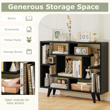 Tangkula  3 Tier Modern Freestanding Open Bookcase