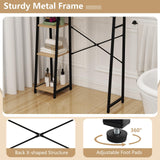 Tangkula Over The Toilet Storage Cabinet