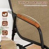 Tangkula Patio Glider Chair
