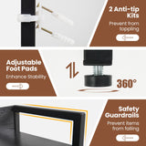 Tangkula Desktop Bookshelf for Computer Monitor Up to 32”