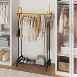 Tangkula Heavy Duty Clothes Rack | Freestanding Clothing Rack with Double Hanging Rods