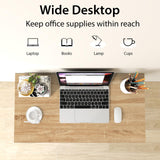 Tangkula Folding Computer Desk, 31” Foldable Drop Leaf Laptop Desk, Writing Desk Study Desk for Small Space