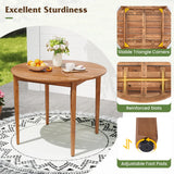 Tangkula 5 Piece Patio Dining Set