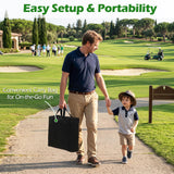 Tangkula Golf Chipping Game Set with Carry Bag