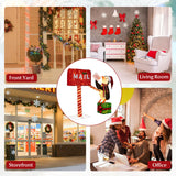 Tangkula Christmas Lighted Mailbox & Penguin