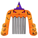 Tangkula 10.4 x 11.6 ft Halloween Inflatable Pumpkin Archway