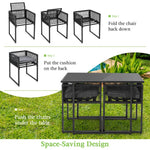  3 Pieces Outdoor Dining Set - Tangkula