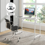Tangkula Conference Tables, Rectangular Meeting Room Table with Adjustable Foot Pads, Seminar Table for School or College