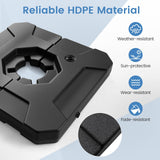 274 LBS Cantilever Patio Umbrella Base with Handles