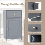 Tangkula Small Bathroom Cabinet for Small Spaces