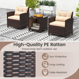 Tangkula Outdoor Patio Furniture Set
