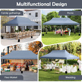 Tangkula 10x20 Ft Pop Up Canopy