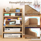 Tangkula Desktop Organizer with 2 Removable Shelves