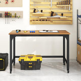 Mobile Computer Desk, Simple Style Rolling Home Office Desk Study Table Writing Desk