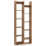 Tangkula 64” Tall Bookshelf Floor Standing Open Bookcase with 12 Shelves