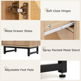 Tangkula Tall Bathroom Storage Cabinet